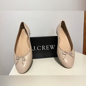 J Crew Ballet flats, tan, size 8.5, good condition